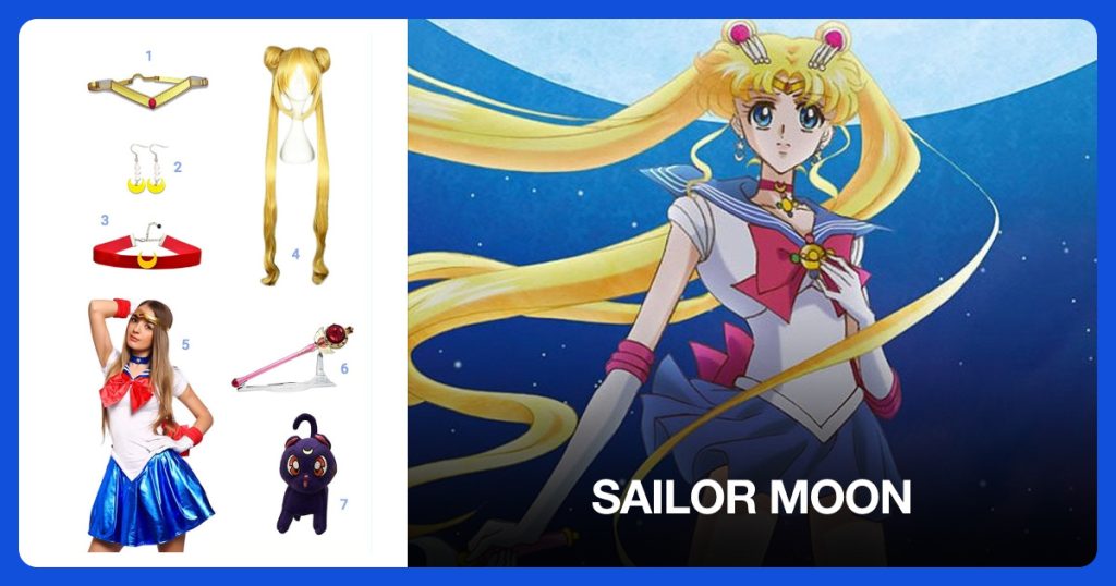 Sailor Moon Costume Guide outfit and accessories