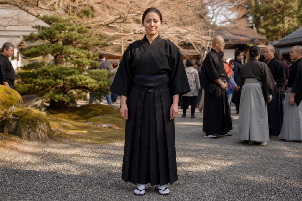 Black Samurai Look costume outfit