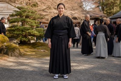 Black Samurai Look costume outfit
