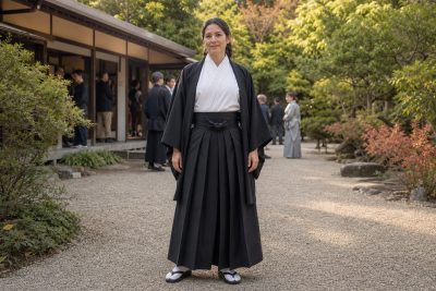 Layered Samurai Look costume outfit
