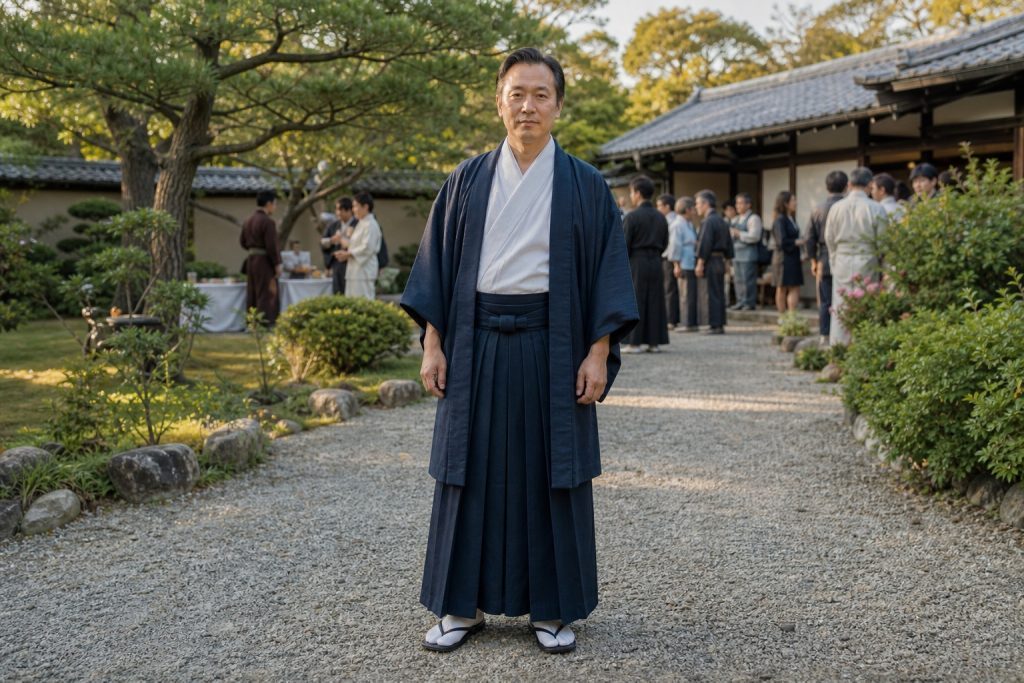 Indigo Samurai costume outfit