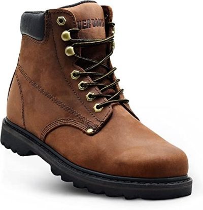 Dark Brown Work Boots