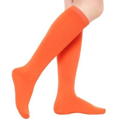 Orange Knee High Socks