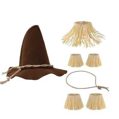 Brown Scarecrow Hat