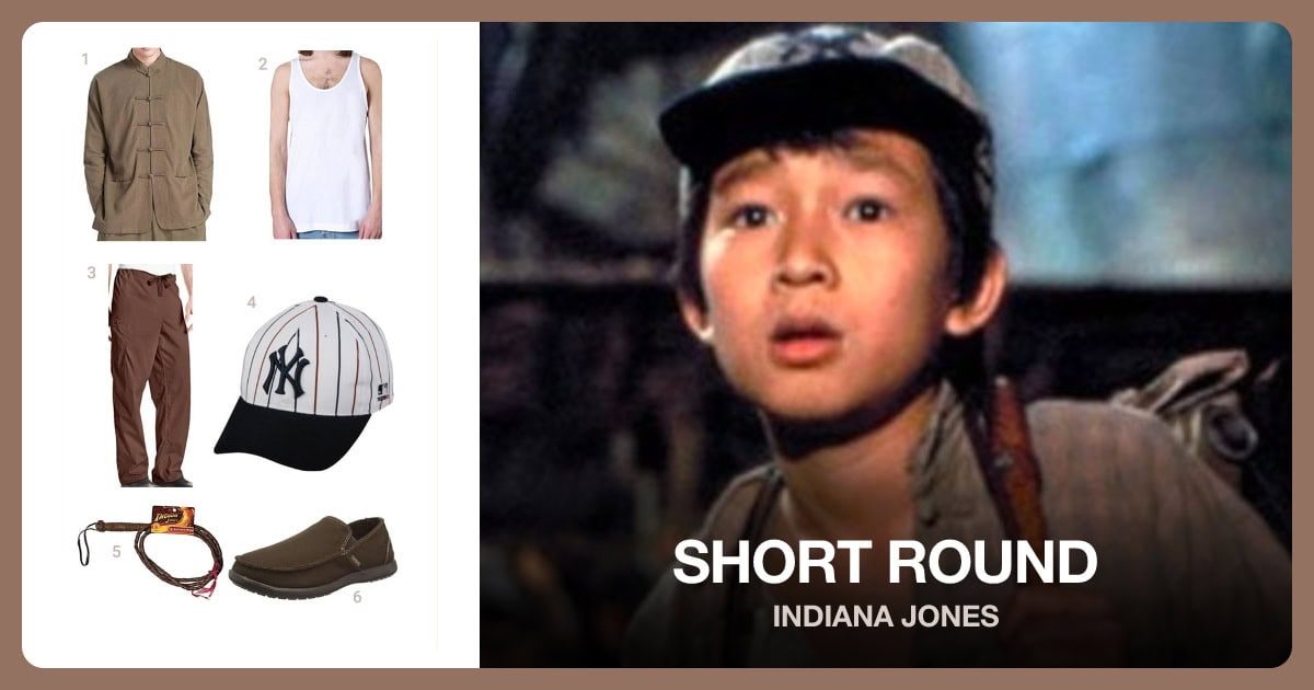 Short Round costume outfit and accessories