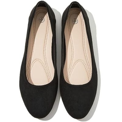 Black Ballet Flats