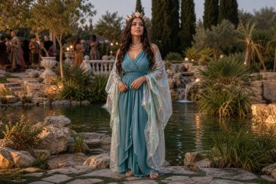 Moonlit Siren costume outfit