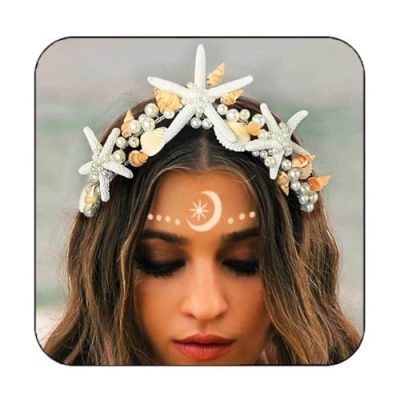 Silver Starfish Crown