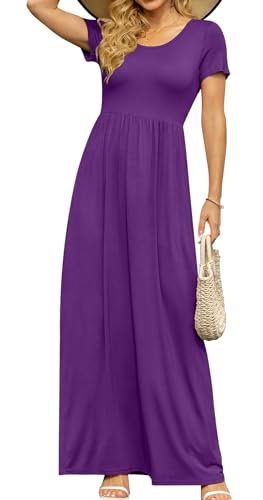 Purple Maxi Dress