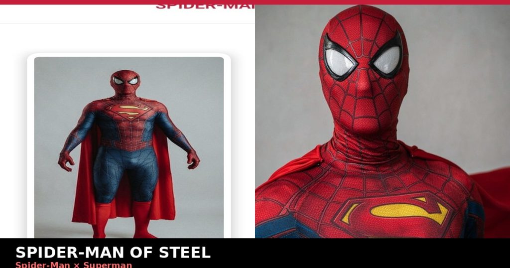Spider-Man of Steel Costume
