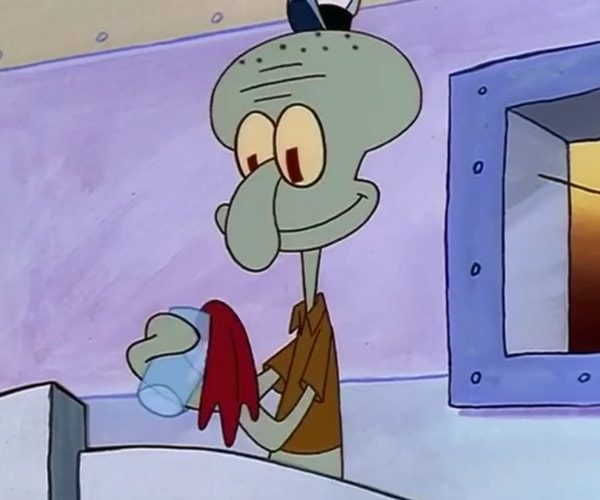 Squidward Tentacles costume reference