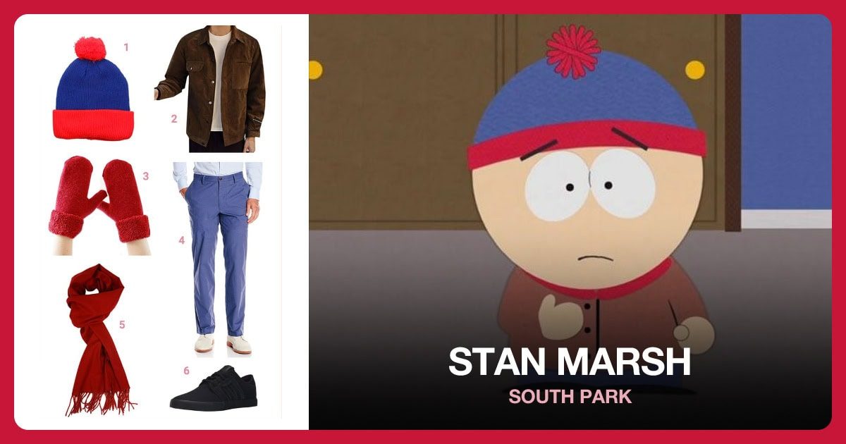Stan Marsh costume outfit and accessories