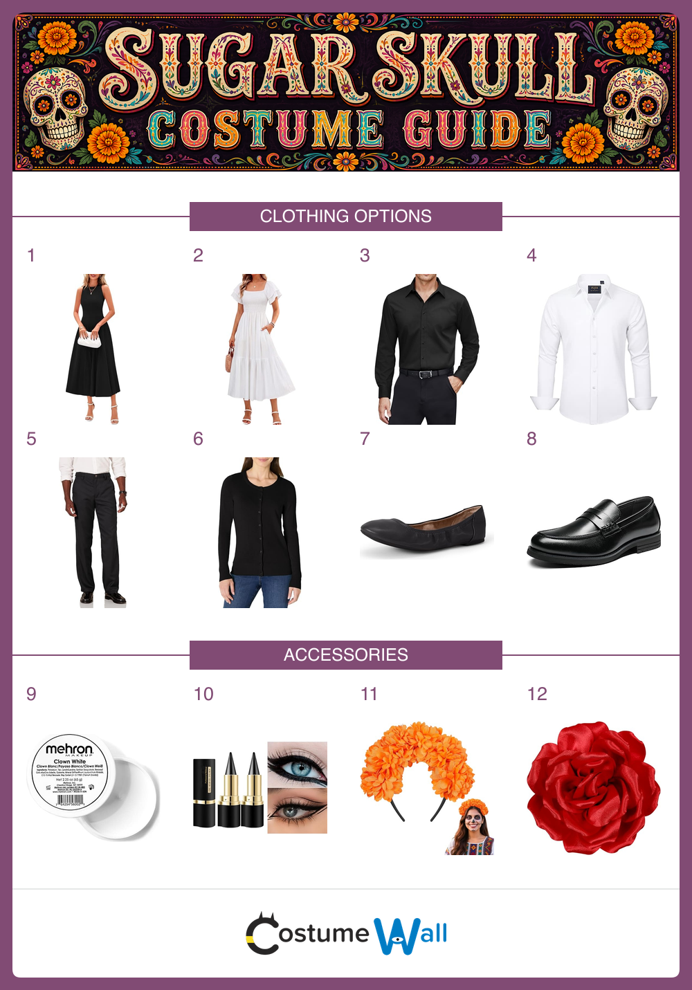 Sugar Skull Costume Guide