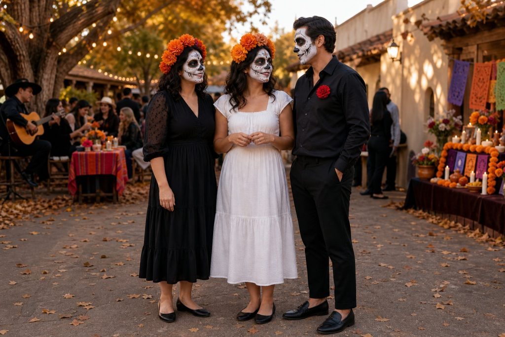 Sugar Skull costume group