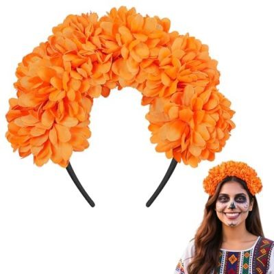 Marigold Flower Crown