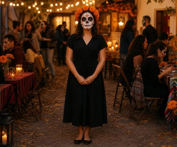 Sugar Skull costume photo