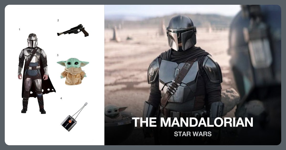 The Mandalorian costume outfit and accessories