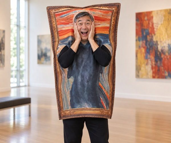 The Scream Painting Costume