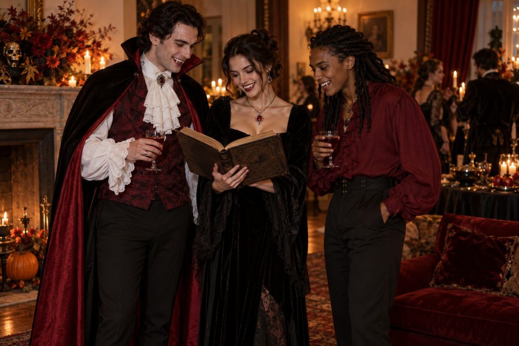 Vampire costume group