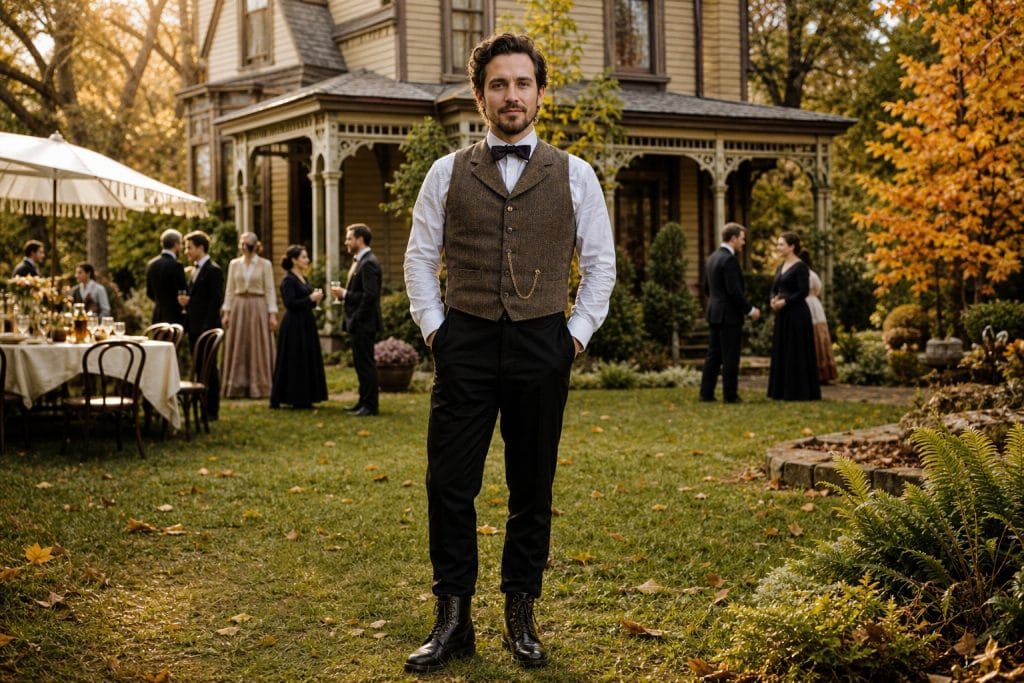 Waistcoat and Pocket Watch costume outfit