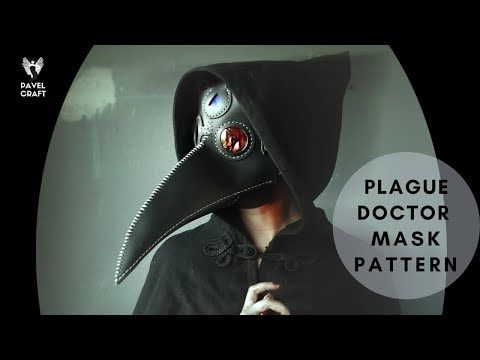 Plague Doctor Mask Tutorial & PDF Pattern — VasileandPavel