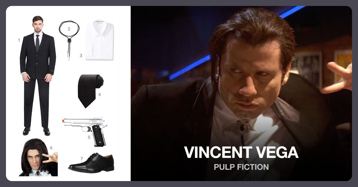 Dress Like Vincent Vega costume kit