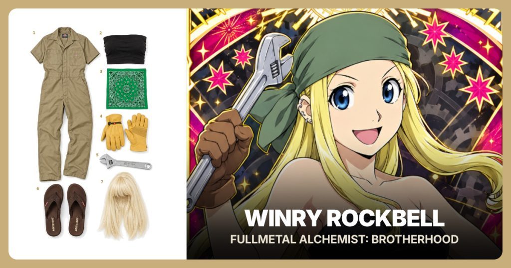 Winry Rockbell Costume