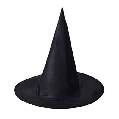 Black Pointed Witch Hat