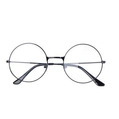 Round Clear Costume Glasses
