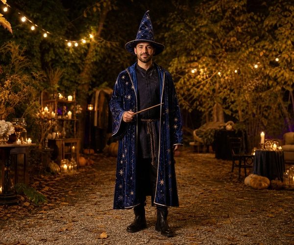 Wizard costume photo
