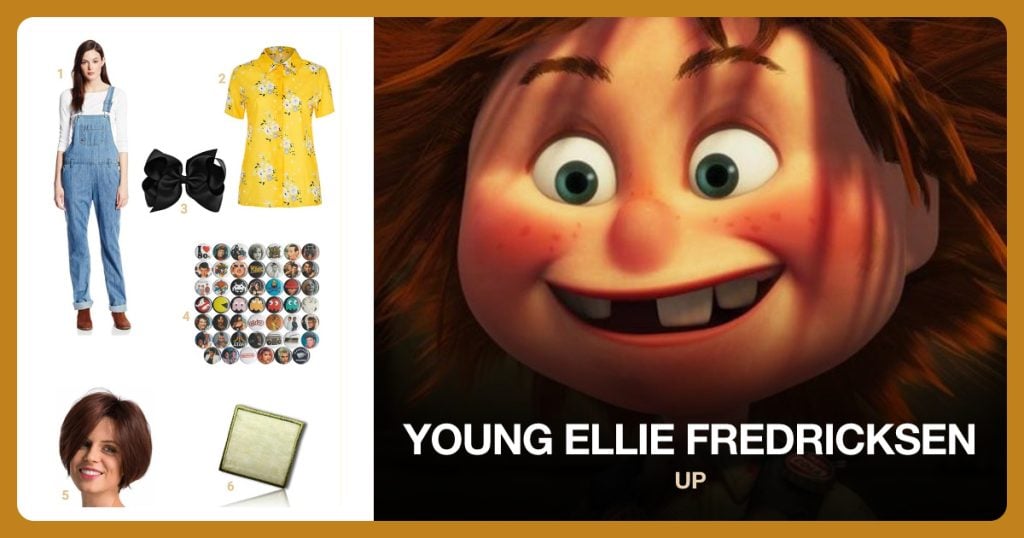 Young Ellie Fredricksen Costume