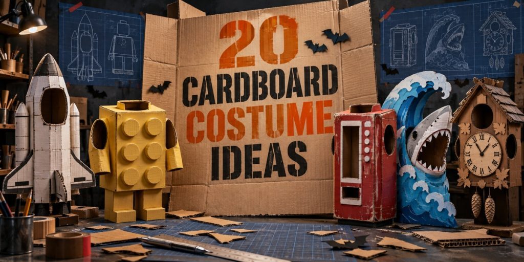 20 Cardboard Costume Ideas From Our Halloween Gallery