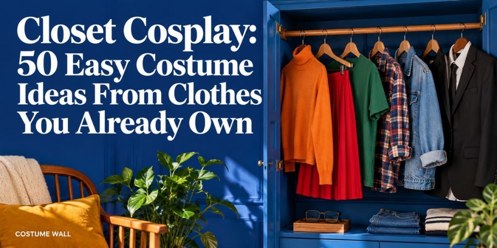 Closet Cosplay: 50 Easy Costume Ideas From Clothes You Already Own