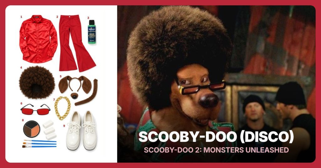 Disco Scooby Doo Costume