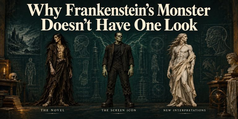 Why Frankenstein’s Monster Doesn’t Have One Look — literary, classic screen-inspired, and sculptural creature concepts