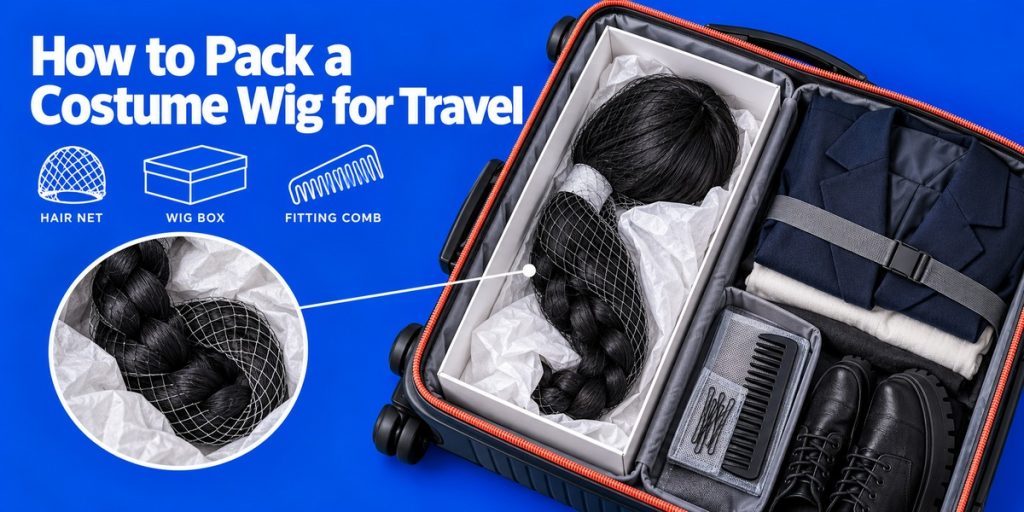 How to Pack a Costume Wig for Travel