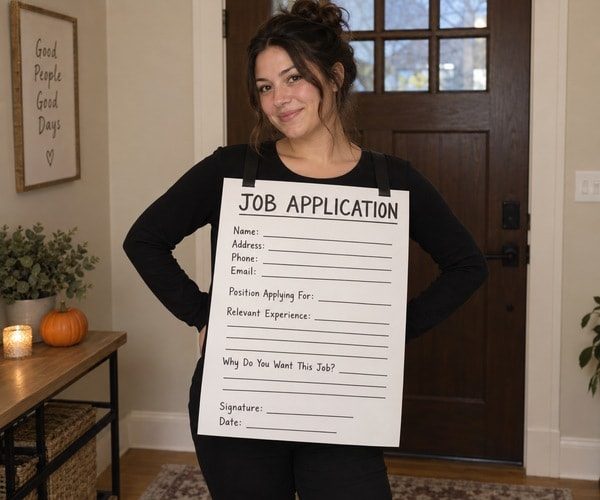 Job Application Costume