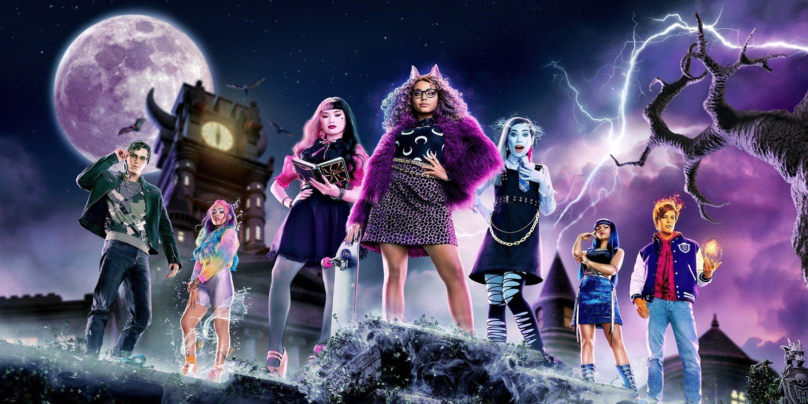 Monster High cast in costume