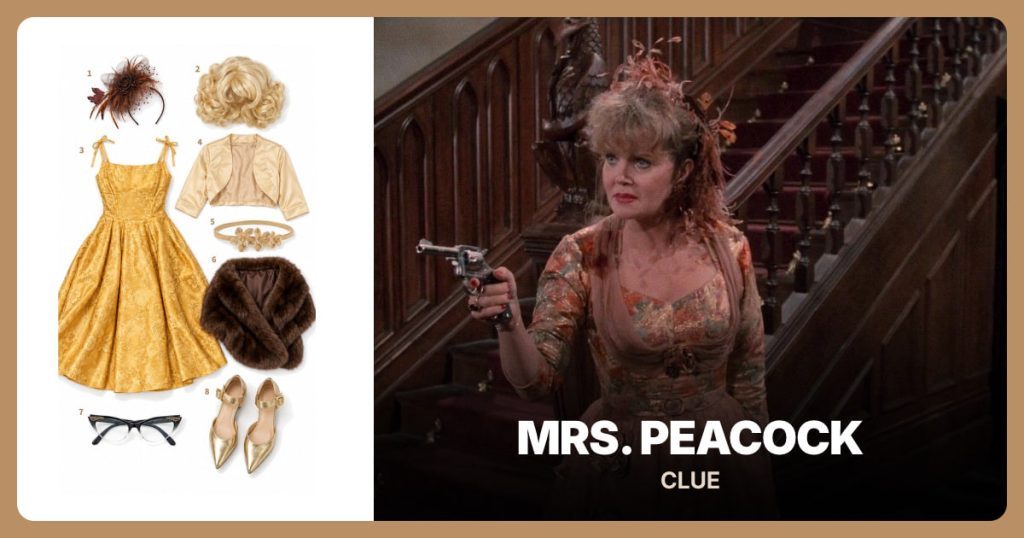 Mrs. Peacock Costume