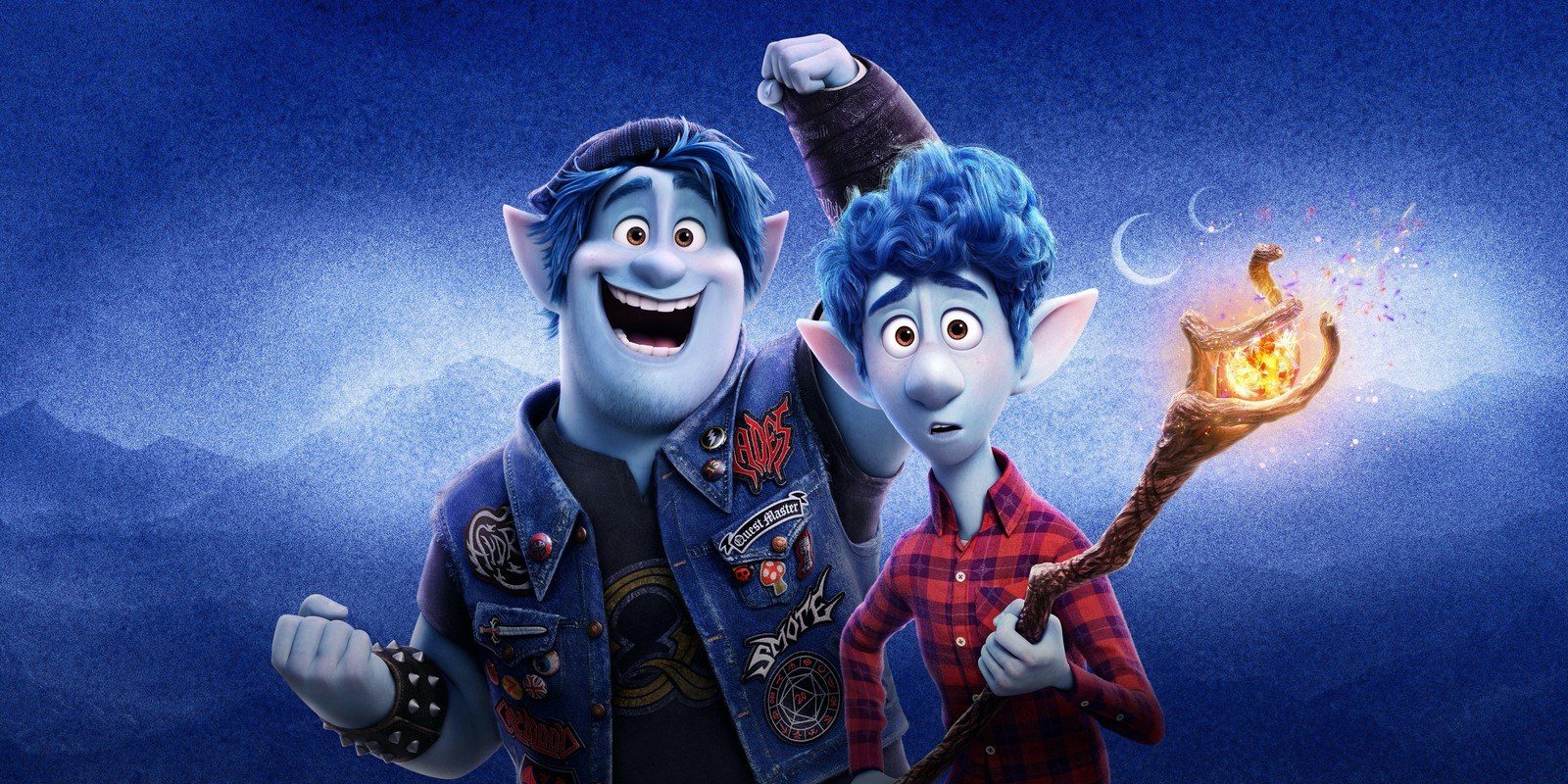 Ian and Barley Lightfoot from Pixar's Onward