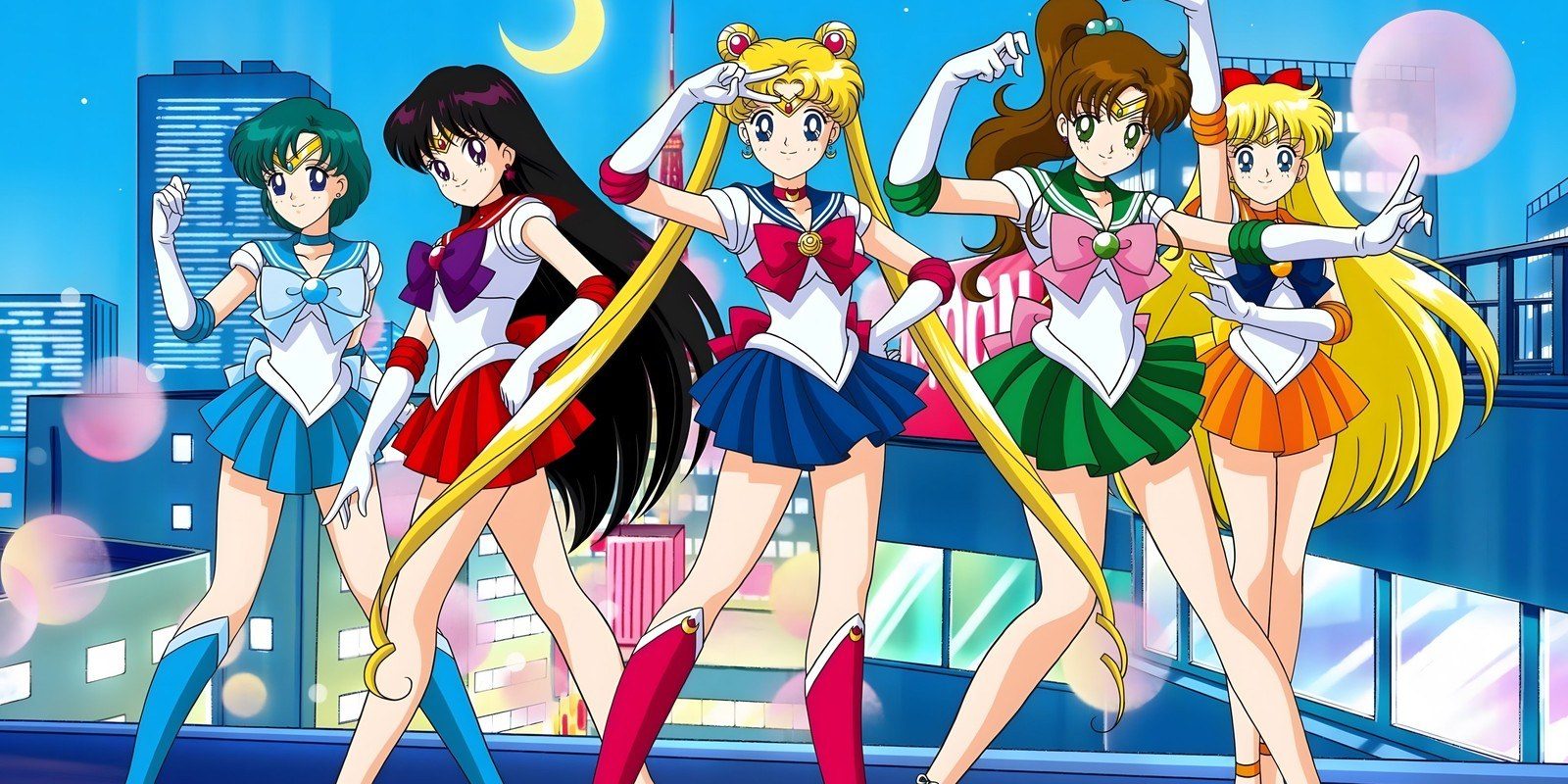 Sailor Moon and the Sailor Guardians