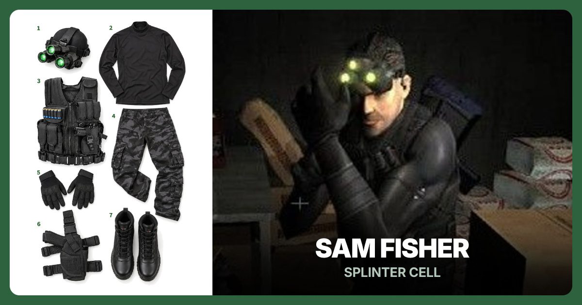 Pokemon Splinter Sam Fisher Costume Guide – Splinter Cell