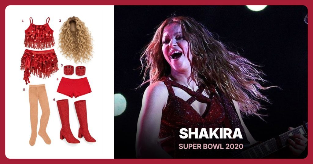 Shakira Costume