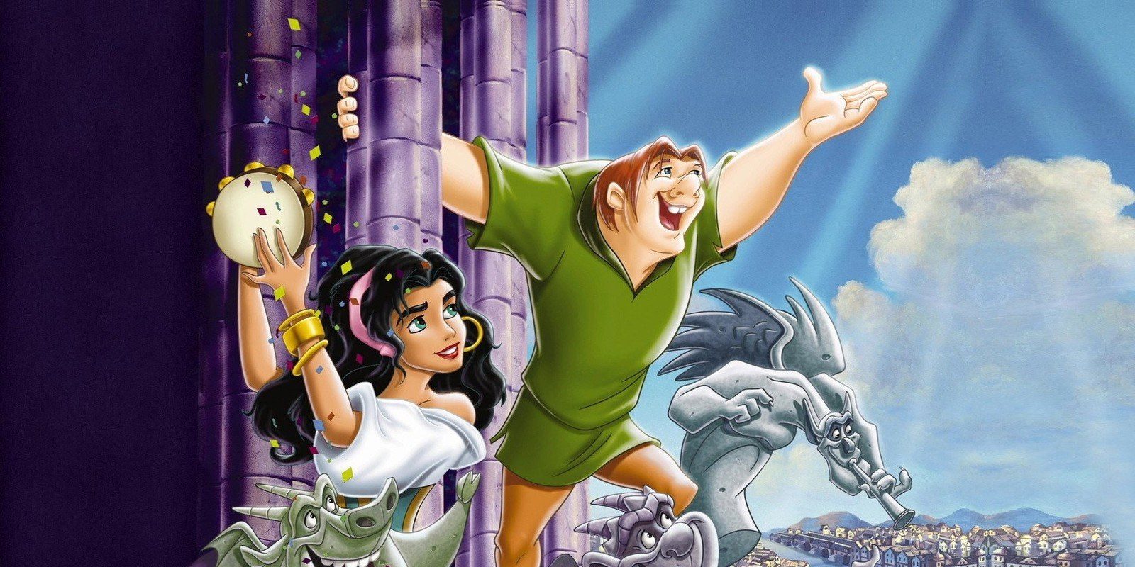 Quasimodo and Esmeralda from Disney The Hunchback of Notre Dame costume guide banner