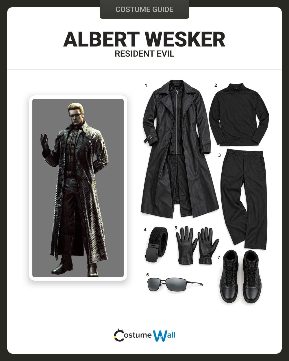 Albert Wesker Costume
