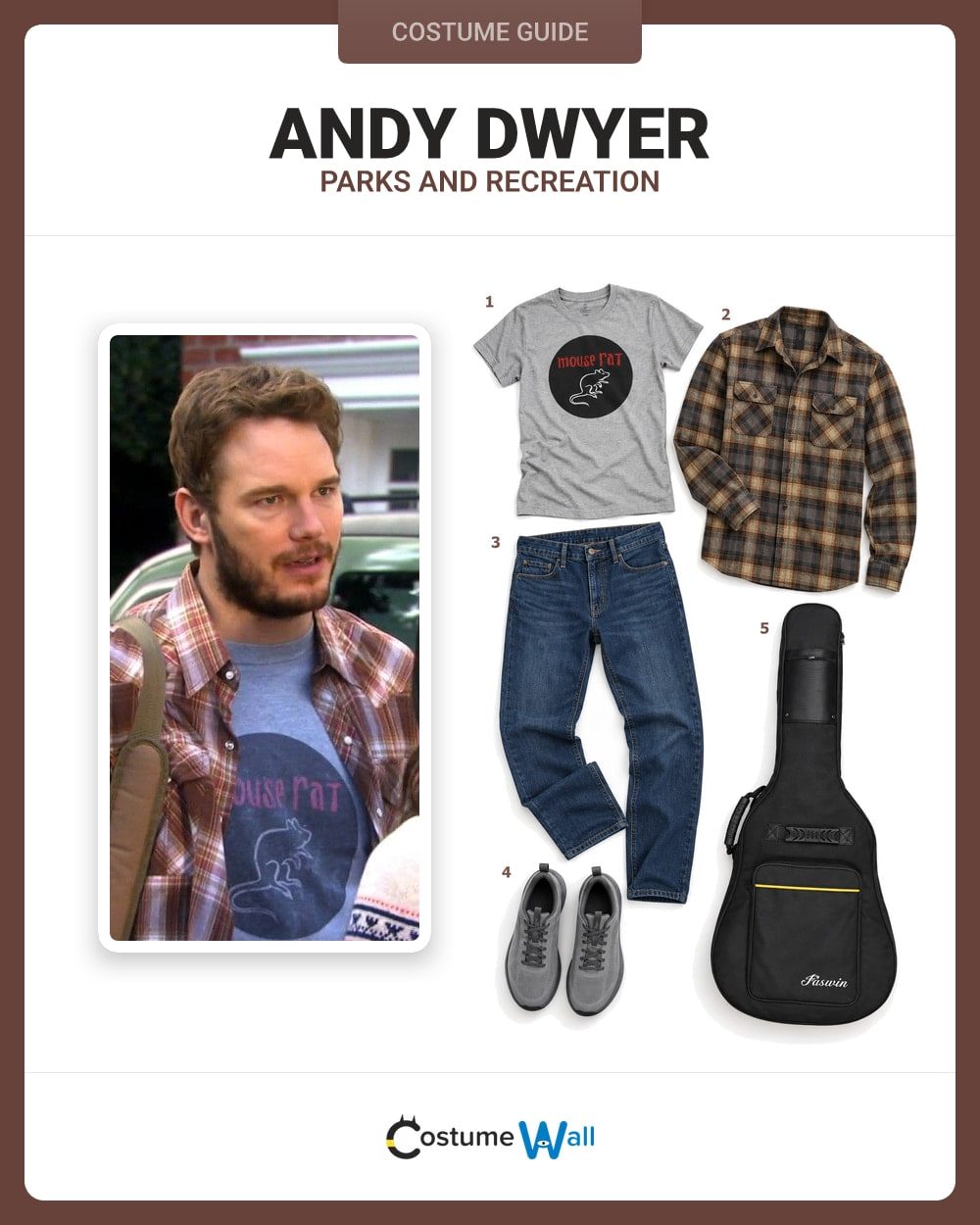 Andy Dwyer costume guide