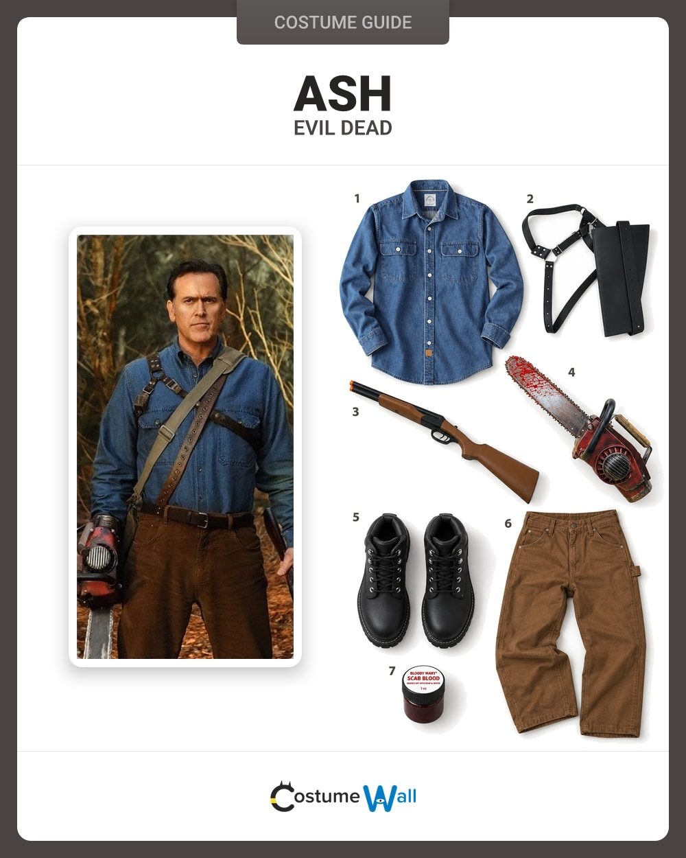 Ash costume guide