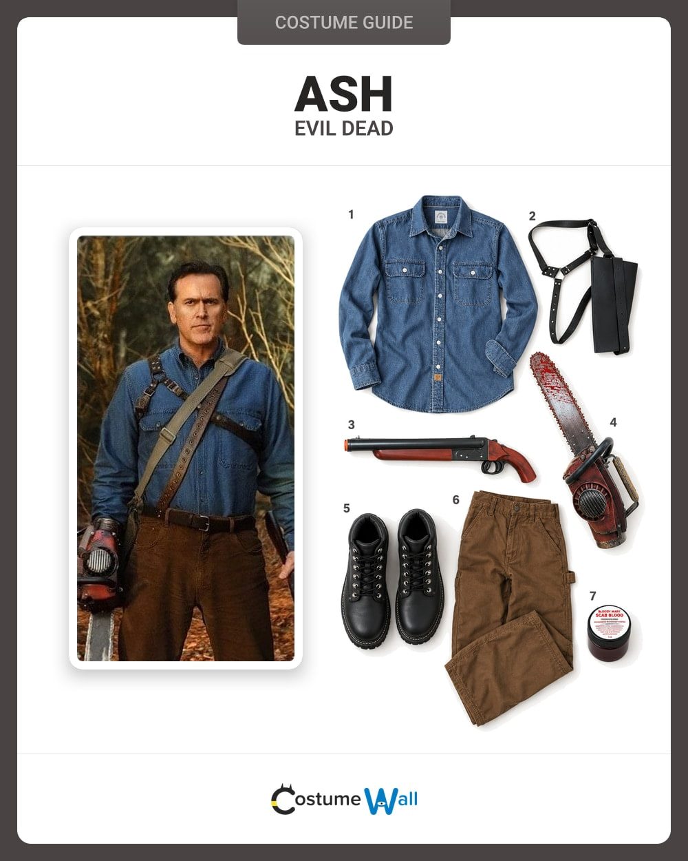 Ash costume guide