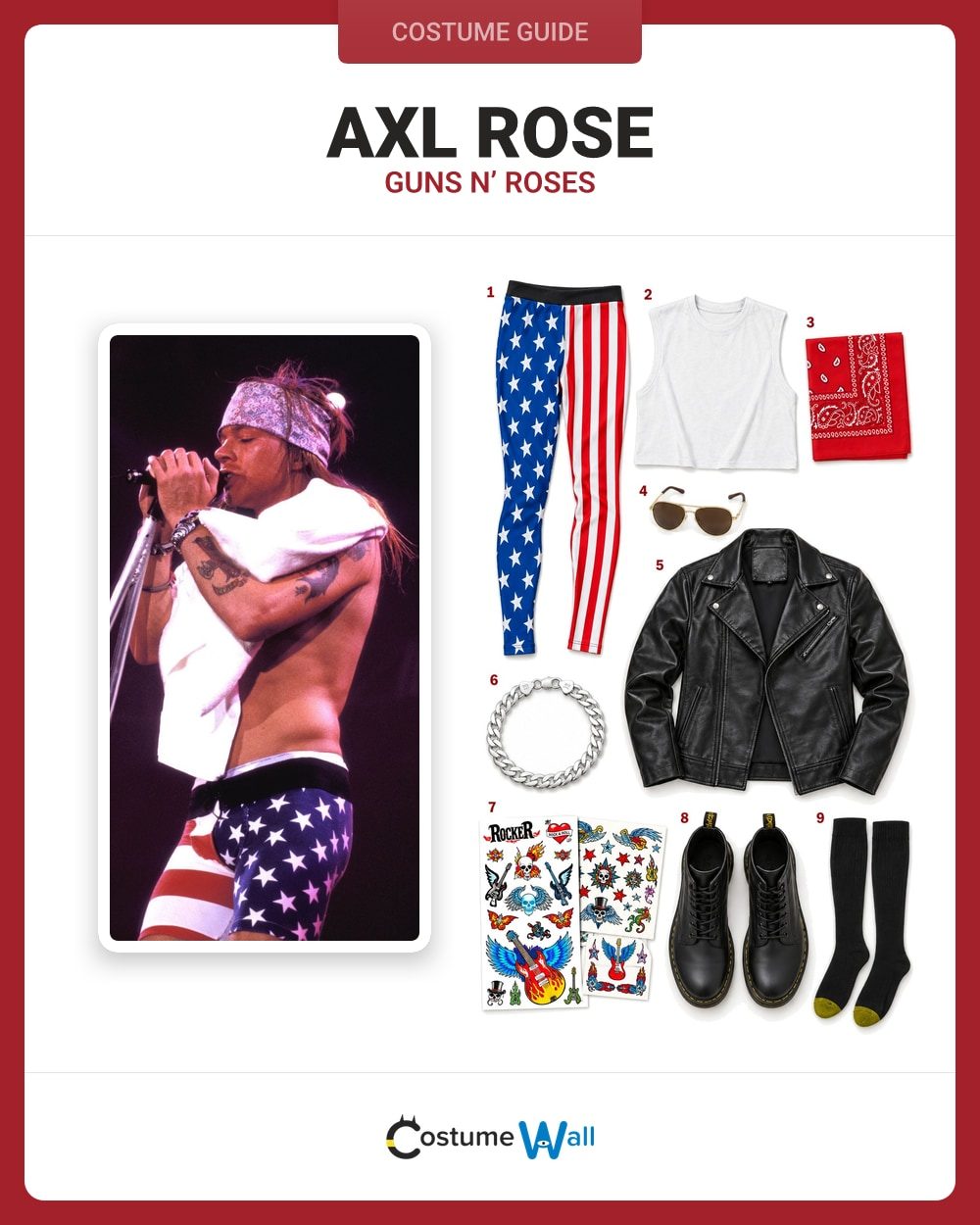 Axl Rose costume guide