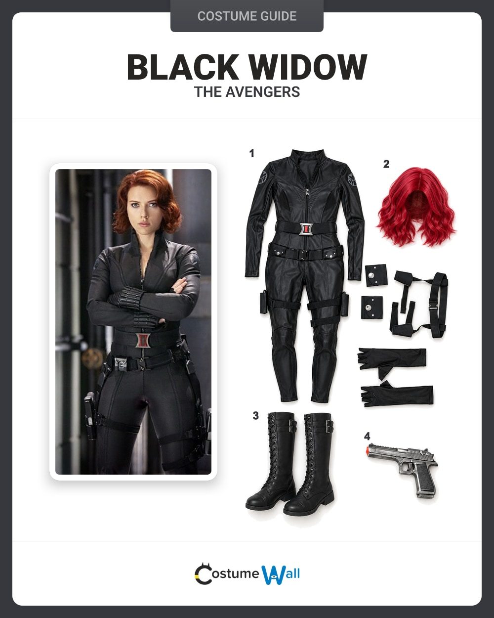 Black Widow costume guide